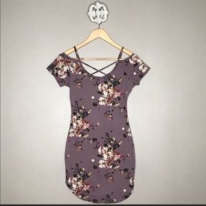 LA Gypsy Floral Bodycon Dress